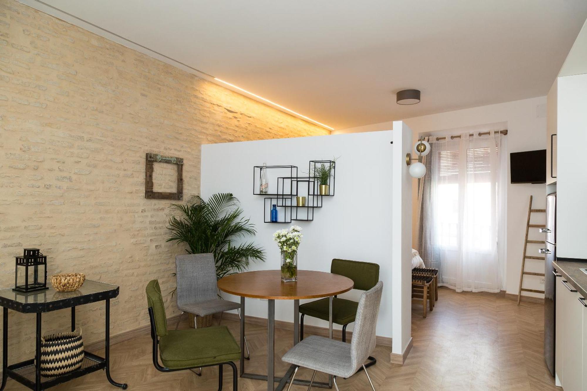 Center Apartment Fully Eqquiped Opcional Breakfast Sevilla Exterior foto